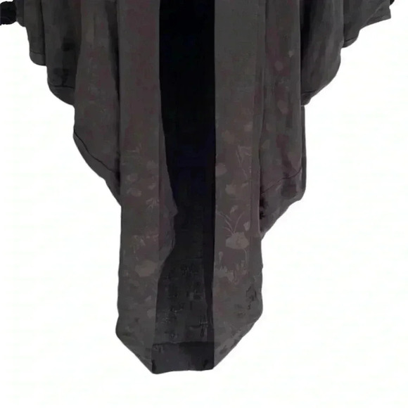 NWT Women’s Whimsigoth Feminine Lightweight Floral Romantic Kimono Cover Up - Picture 6 of 10